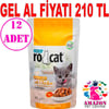 Ro Cat Tavuklu Yavru Kedi Yaş Maması 85 Gr 12 AD 18523003 Amazon Pet Center
