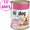 Ro Dog Sığır Etli Köpek Konservesi 400 Gr 12 AD 32137170 Amazon Pet Center