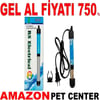 RS Cam Akvaryum Isıtıcısı 50W Gel Al 35008910 Amazon Pet Center