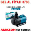 Sobo Akvaryum Sump Pompası BO-4000A 25W 4000 Lt/H Gel Al 21756009 Amazon Pet Center
