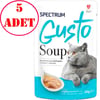 Spectrum Gusto Ton Balıklı ve Bal Kabaklı Kedi Çorbası 50 Gr 5 AD 35005308 Amazon Pet Center