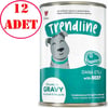 Trendline Dana Etli Köpek Konservesi 400 Gr 12 AD 35009276 Amazon Pet Center