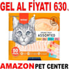 Wanpy Karışık 4 Lezzetli Sıvı Kedi Ödülü 50 x 14 Gr Gel Al 35007739 Amazon Pet Center