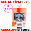 Wanpy Kedi Ödülü Somonlu Tavuklu Ezme 90 Gr 5 AD Gel Al 20976002 Amazon Pet Center