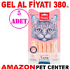 Wanpy Kedi Ödülü Ton Balıklı Karidesli Likit Sıvı 14 Gr X 5 Li 5 AD Gel Al 21937002 Amazon Pet Center