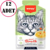Wanpy Tavuk Etli Bal Kabaklı ve Havuçlu Tahılsız Kedi Çorbası 50 Gr 12 Ad 35014287 Amazon Pet Center