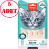 Wanpy Yavru Kedi Ödülü Tavuklu Morinalı Balıklı 14 Gr X 5 Li 5 AD 35007654 Amazon Pet Center