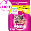 Whiskas Junior Tavuklu Yavru Kedi Maması 2 Kg 3 AD 32122022 whiskas Yavru Kedi Mamaları Amazon Pet Center