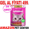 Whiskas Kedi Konservesi Jöleli Kuzulu 85 Gr 20 AD Gel Al 18710007 Amazon Pet Center