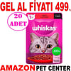 Whiskas Sığır Etli Pouch Yetişkin Kedi Maması 85 Gr 20 AD Gel Al 18741001 Amazon Pet Center