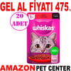 Whiskas Sığır Etli Pouch Yetişkin Kedi Maması 85 Gr 20 AD Gel Al 18741001 Amazon Pet Center