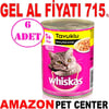 Whiskas Tavuklu Konserve Kedi Maması 400 Gr 6 AD Gel Al 18738001 Amazon Pet Center