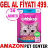 Whiskas Ton Balıklı Jöleli Kedi Konserve Maması 85 Gr 20 AD Gel Al 18716009 Amazon Pet Center