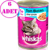 Whiskas Ton Balıklı Kedi Konservesi 400 Gr 6 AD 32121520 Amazon Pet Center