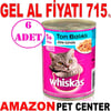 Whiskas Ton Balıklı Kedi Konservesi 400 Gr 6 AD Gel Al 18740004 Amazon Pet Center