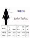 Büyük Beden 3029 Siyah Ara Boy Abiye Elbise