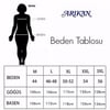Büyük Beden 3033 Siyah-Gümüş Ceket+Atlet İkili Takım
