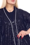  Büyük Beden 3862 Lacivert  Bluz+Bady İkili Takım