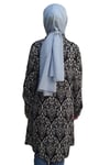 Desenli Tunik 9000-D26 Pamuk Kumaş
