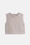%100 KETEN BİYELİ CROP NATUREL