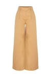 PİLELİ PANTOLON CAMEL