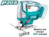 DekopajlarTotal Akülü Dekopaj Testere 2400 Rpm 20V (Sadece Alet)