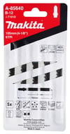 Dekupaj AksesuarlarıMakita Dekupaj Bıçağı Ahşap/Plastik T Tipi 105X1.25MM B-12