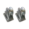 Kapı AksamlarıDirim Makara Döner Kepli Metal 60mm DM060