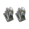 Kapı AksamlarıDirim Makara Döner Kepli Metal 70mm DM070