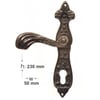 Kapı ve AksesuarYılmaz Bronz Kapı Kolu Oksit A-145