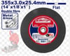 Metal Taşlama/KesmeEmtop Metal Kesme Diski 355 Mm