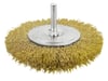 Taşlama AksesuarlarıTotal Tel Fırça Yassı Saplı 1/4'' 75MM