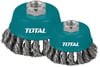 Tel FırçaTotal Tel Fırça Kupa Bukumlu M14 125MM