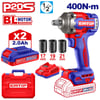 Tornavida ve Somun SıkmaEmtop Akülü Matkap Darbeli BL 13MM/400Nm 20V (2Ah Akü+Şarjer)