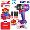 Tornavida ve Somun SıkmaEmtop Akülü Somun Sıkma 850Nm 20V 4Ah (2Akü+Sarjer)