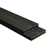 Yer/Duvar/Tavan DöşemeleriDecking WPC Popüler Dizayn 14.0X2.5X290CM Siyah Ceviz