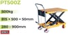 Yük ArabalarıTranspalet Kaldırma Masası Yükseklik: 280-900MM Tabla: 815x500x50MM 500KG