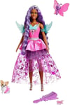 Barbie A Touch Of Magic Bebek Esmer HLC31 HLC33 Lisanslı Ürün 
