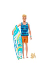 Barbie Ken Sörf Yapıyor HPT49 HPT50 Lisanslı Ürün