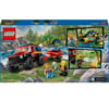 Lego City 4x4 Kurtarma Botlu İtfaiye Kamyonu 60412 Lisanslı Ürün
