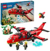 Lego City İtfaiye Kurtarma Uçağı 60413 Lisanslı Ürün