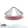 Conic (Single) Chrome Plated Nozzle (Ermaksan®-Durmazlar®-Nukon® Lazer Uyumlu)