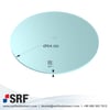 D54D1 Lazer Lens Koruma Camı Çap:54mm Kalınlık:1mm