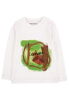 230901016 Erkek Yummy Uzun Kol T-Shirt Ekru