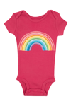 Mavipink 2540901 Kız Bebek Gökkuşağı Fuşya Renk Body
