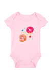 Mavipink 2541802 Bebek Donut Baskılı Lila 3'lü Takım