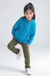 Mavipink 2650501 Unisex Çocuk Haki Alt Eşofman