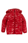 Mavipink 2650801 Çocuk Parlak Kırmızı Şişme Mont