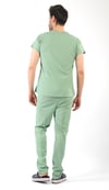 Erkek Scrubs Premium-Küf Yeşili