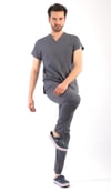 Likralı Takım Erkek-Asflex Gri